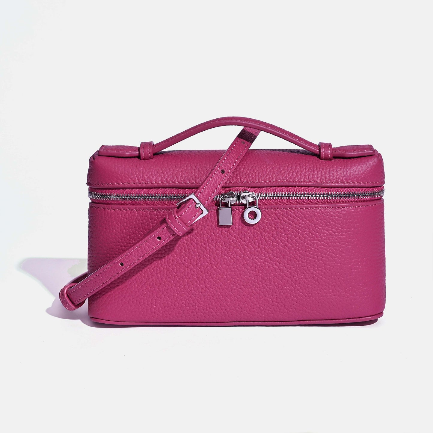 Women's Cowhide Lunch Box Genuine Leather Shoulder Bags