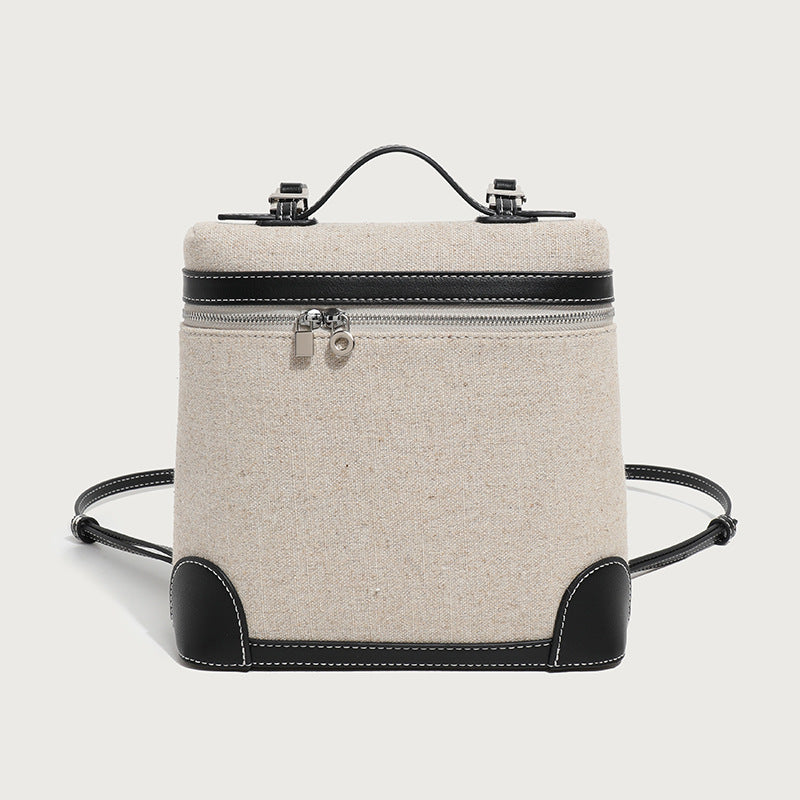 Women's Canvas Lunch Box Fashion Portable Shoulder Bags