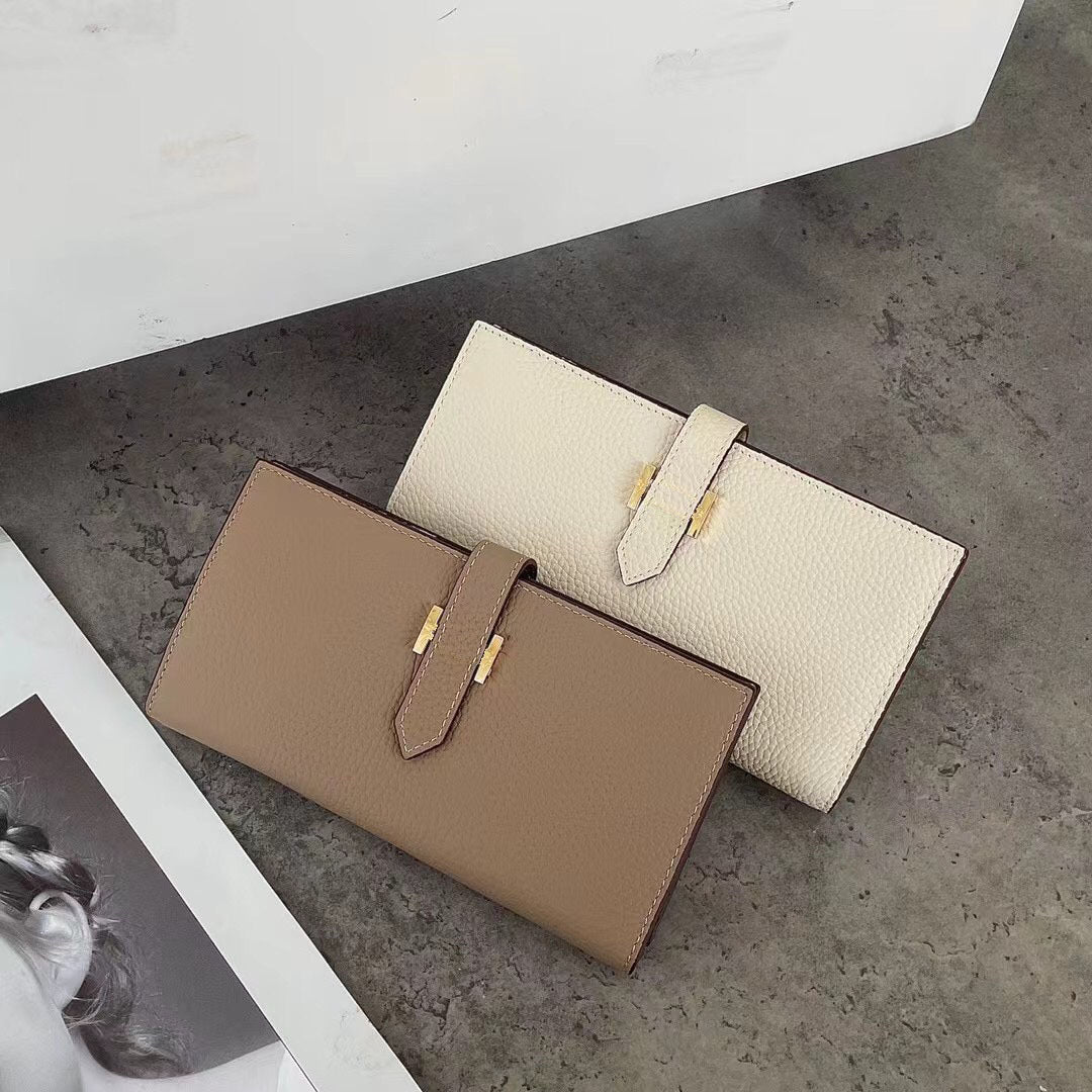 Women's Classic Beautiful Long Leather Clutch Ladies Wallets