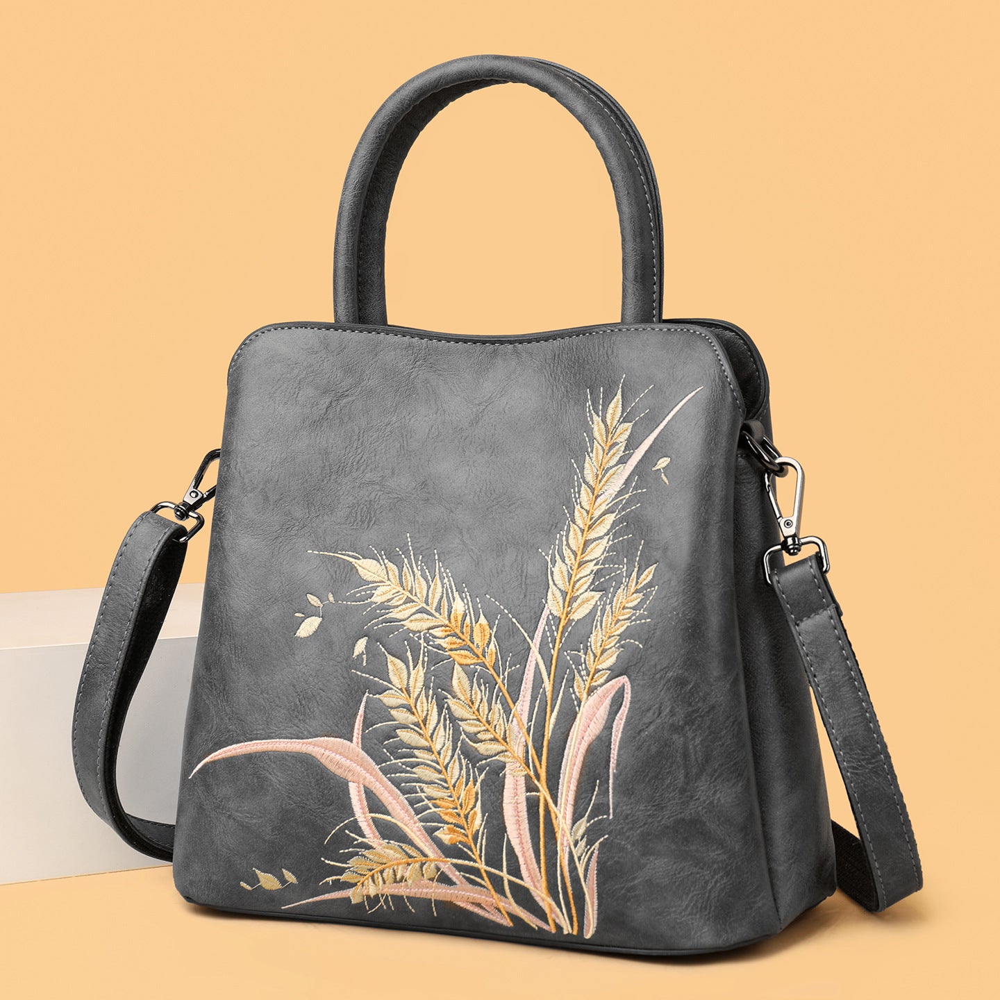 Charming Clutch Portable Fashion Single Rhombus Handbags