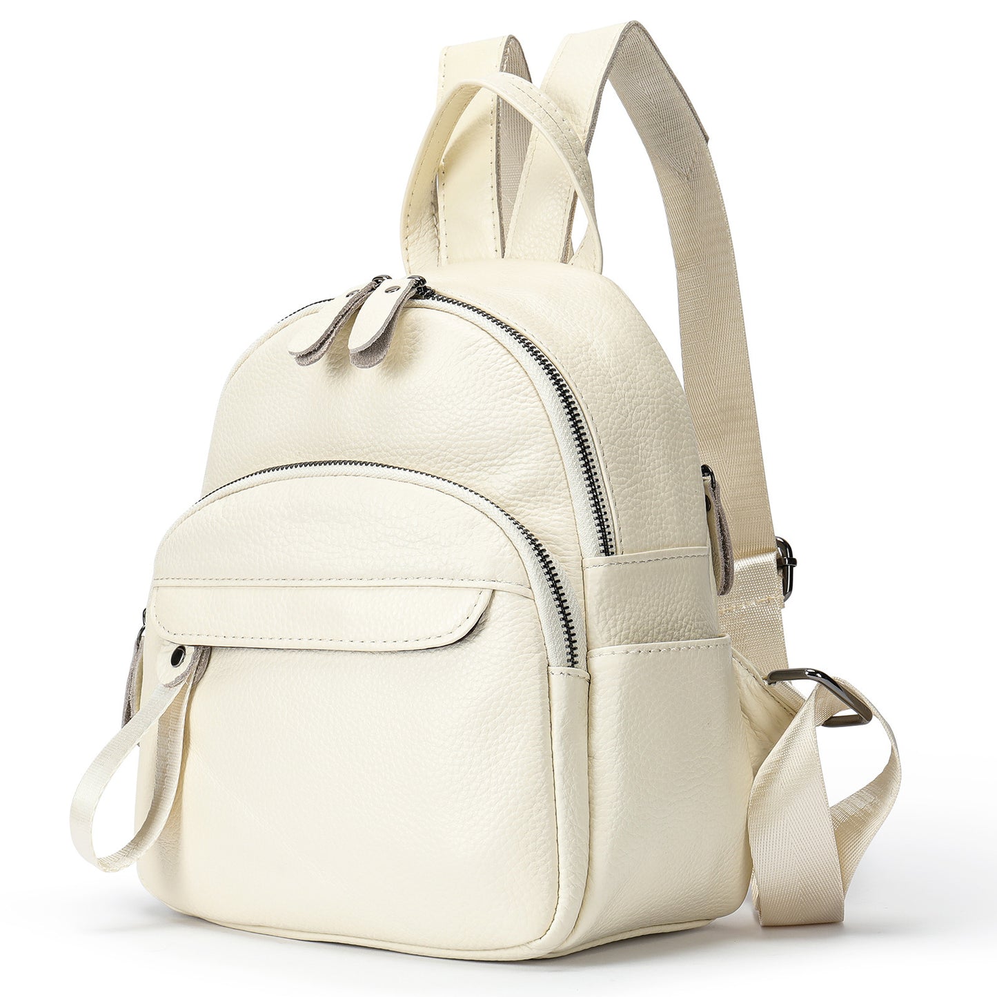 Women's First Layer Leather Genuine Fashion Backpacks