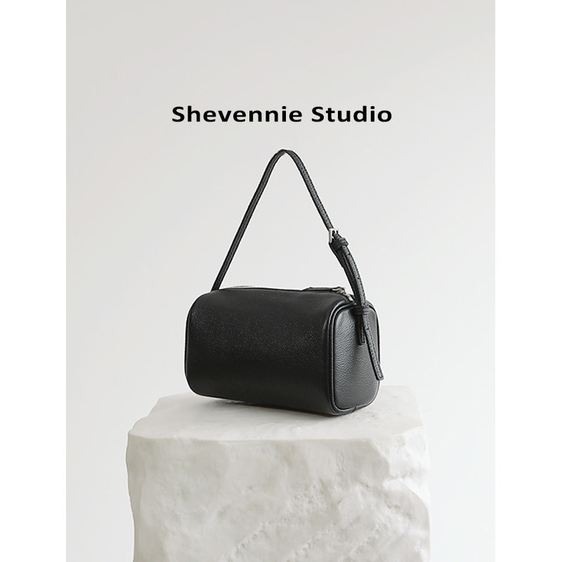 Unique Women's Round Fashion Pen Layer Handbags