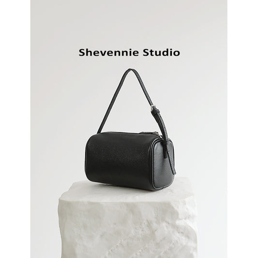 Unique Women's Round Fashion Pen Layer Handbags