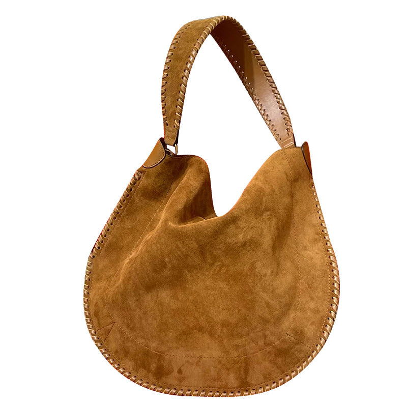 Women's Lazy Style Advanced Simple Frosted One Handbags