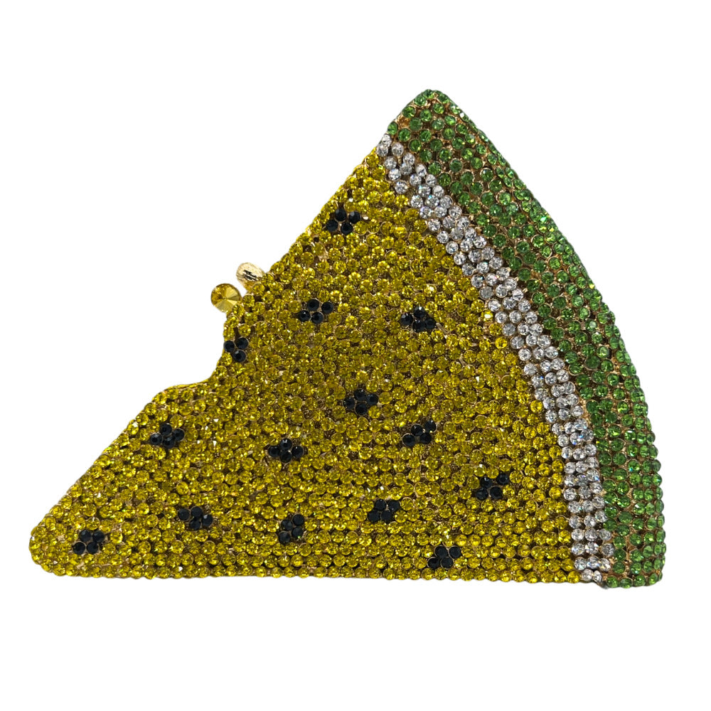 Strictly Selected Pizza Diamond Banquet Hand Bags