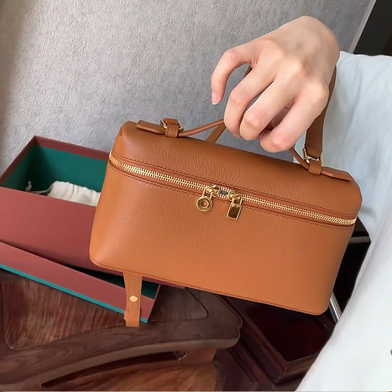 Women's Upgraded Version Lunch Box Genuine Leather Bags
