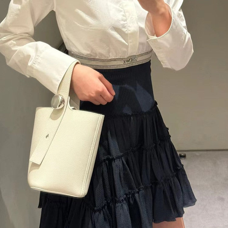 Women's Imported Genuine Leather Portable Large Capacity Crossbody Bags