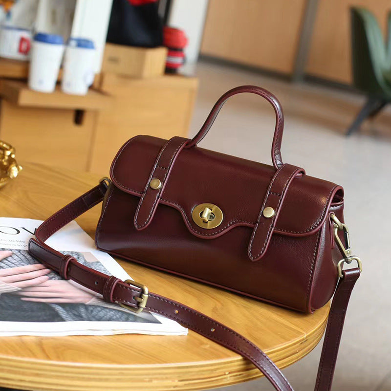 Packet First Layer Cowhide Summer Leather Crossbody Bags