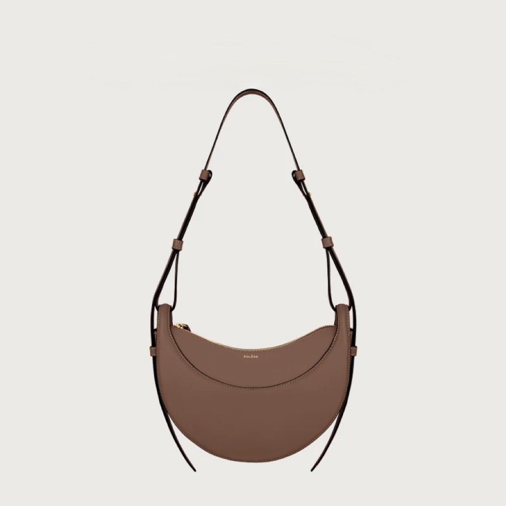 Women's Design Cowhide Texture Selenodont Genuine Leather Shoulder Bags