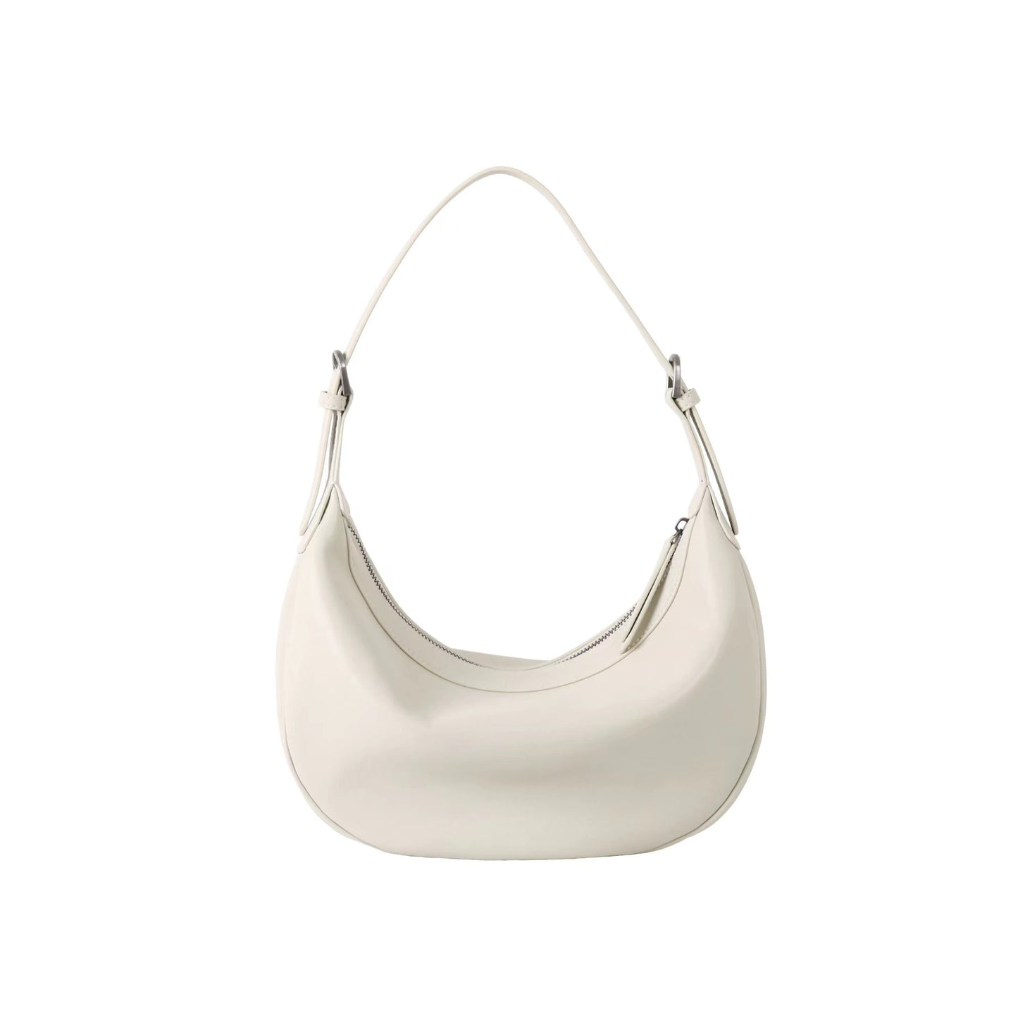 Leather Half Month Niche High-grade Feeling Tong Shoulder Bags