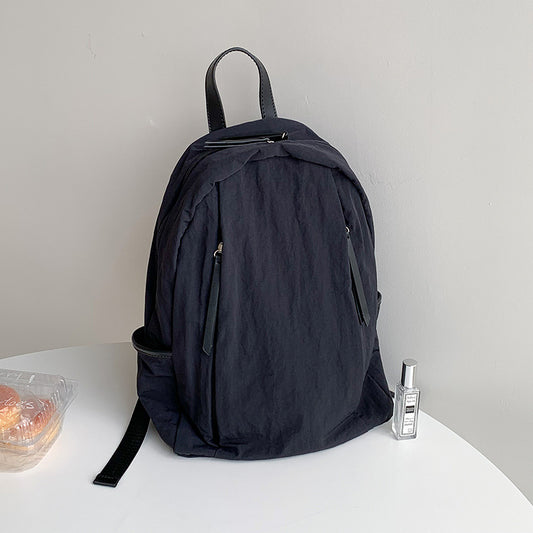 Nylon Large Capacity Lightweight Artistic Simple Backpacks