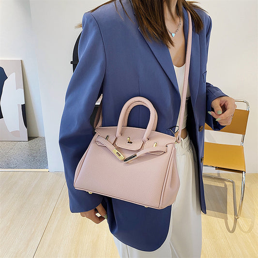 Women's Texture Fashion Red Bridal Large Crossbody Bags