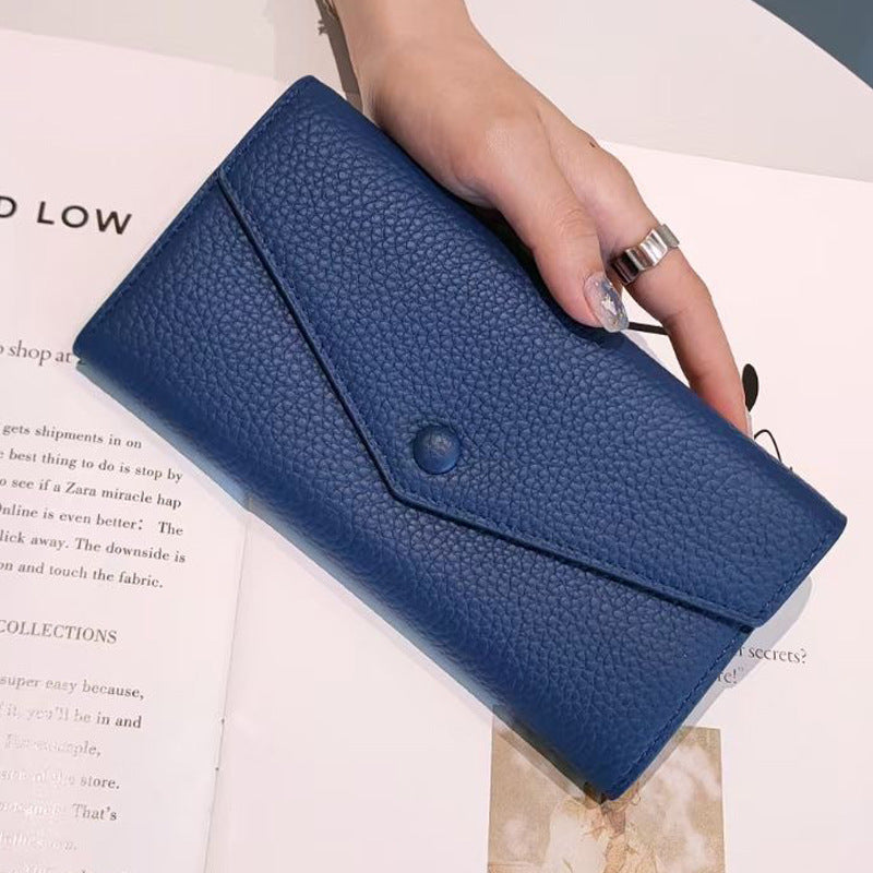 Women's Genuine Leather Short Cowhide First Layer Ladies Wallets