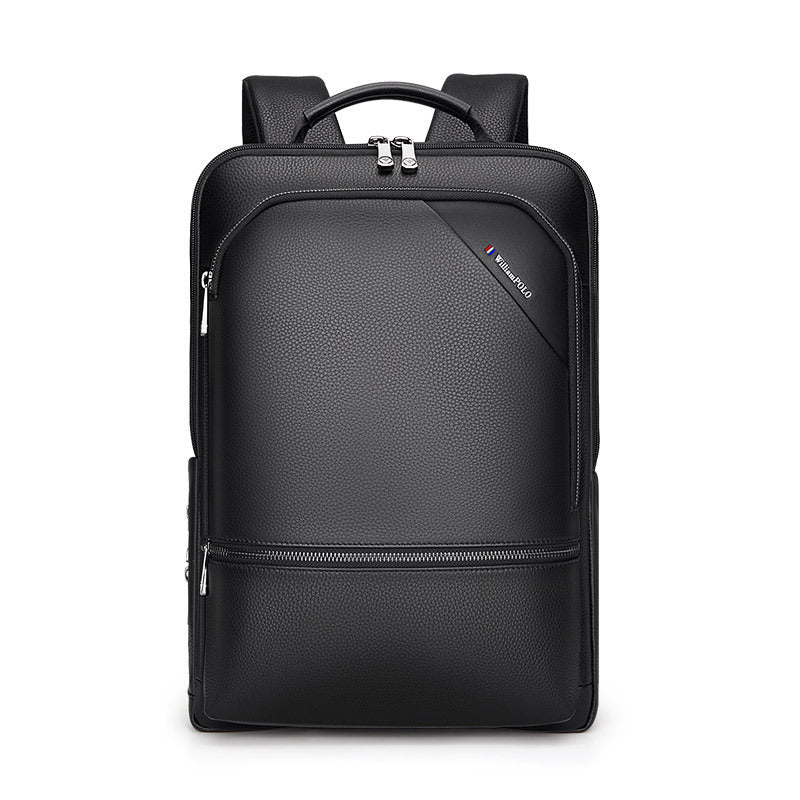 Men's Paul Genuine Leather First Layer Cowhide Backpacks