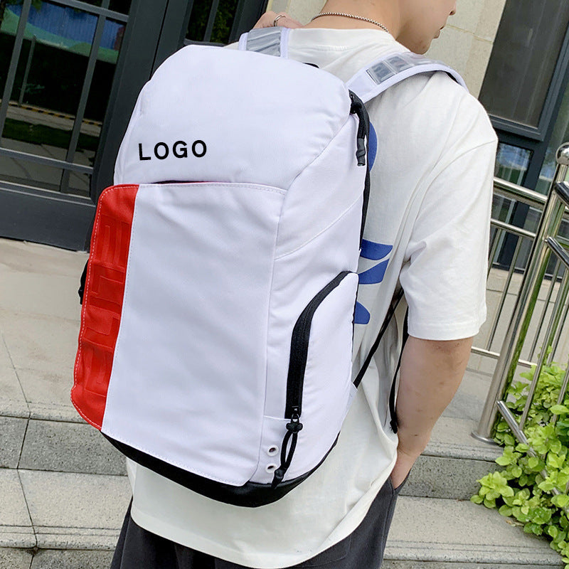 Men's Fashion Simple Large Capacity Basketball Leisure Backpacks