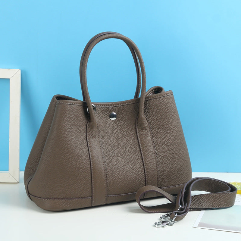 Women's Fashion Genuine Leather First Layer Cowhide Handbags