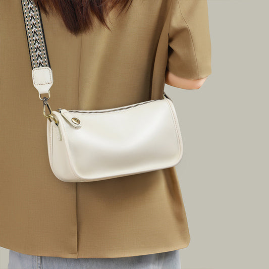 Women's Genuine Leather Dumpling Summer Underarm High-grade Crossbody Bags
