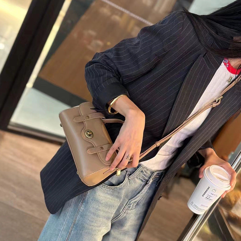 Packet First Layer Cowhide Summer Leather Crossbody Bags