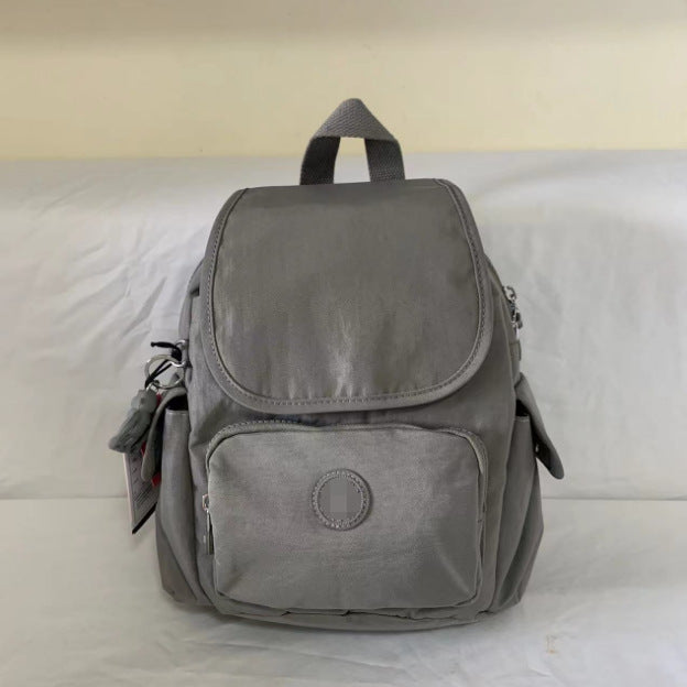 Women's Summer Nylon Canvas Monkey Urban Simple Backpacks