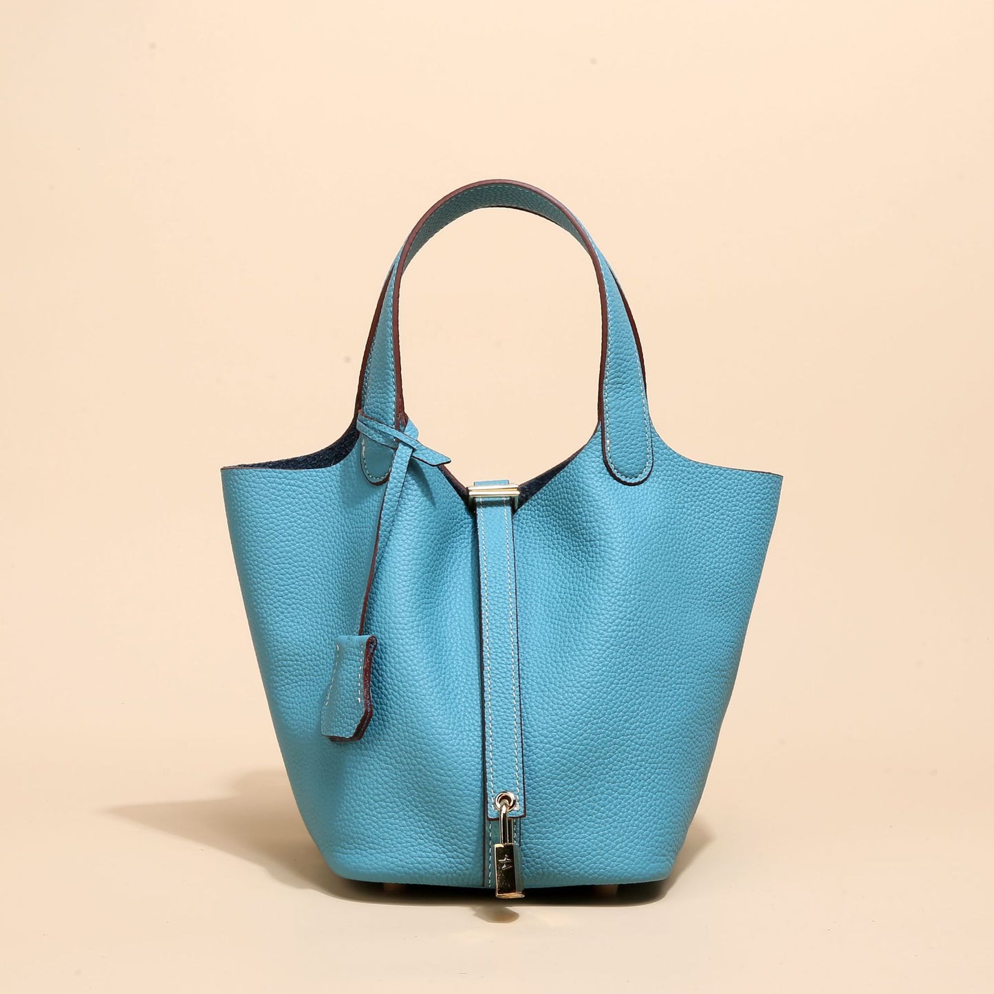 Women's Vegetable Basket Genuine Leather Large Capacity Handbags