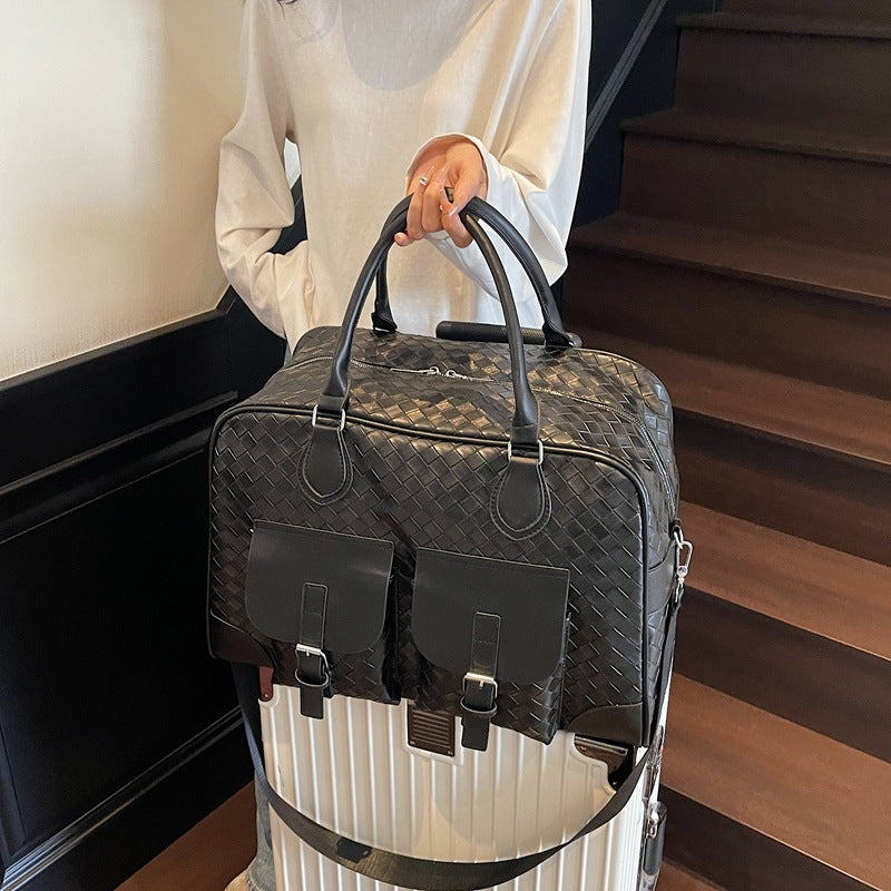 Business Trip Portable Advanced Texture Single Travel Bags