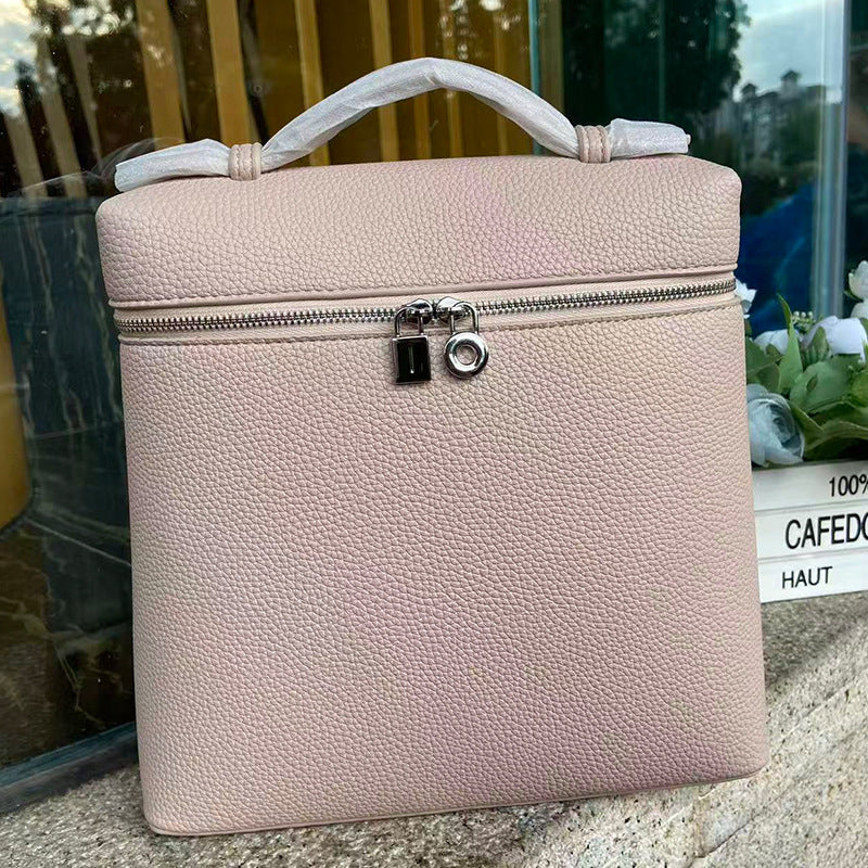 First Layer Cowhide Genuine Leather Portable Backpacks