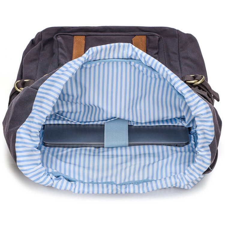 Men's Korean Style Canvas Fashion Trend Business Backpacks