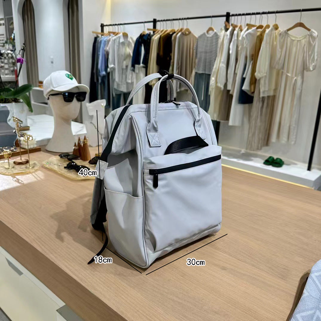 Korean Style Fashion Black Waterproof Commuter Business Computer Backpacks