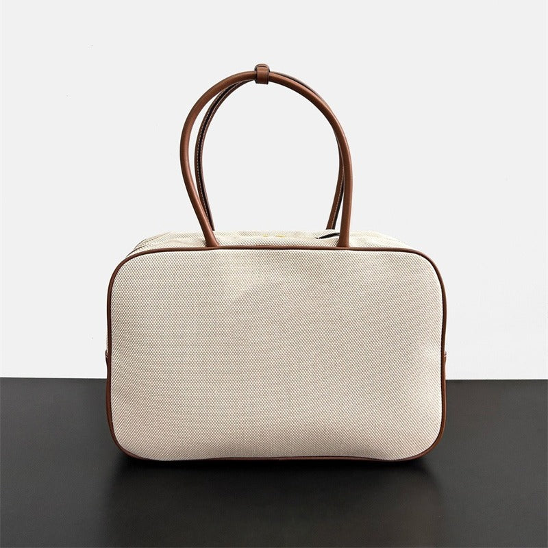 Stitching Leather Bowling Portable Fashion Light Handle