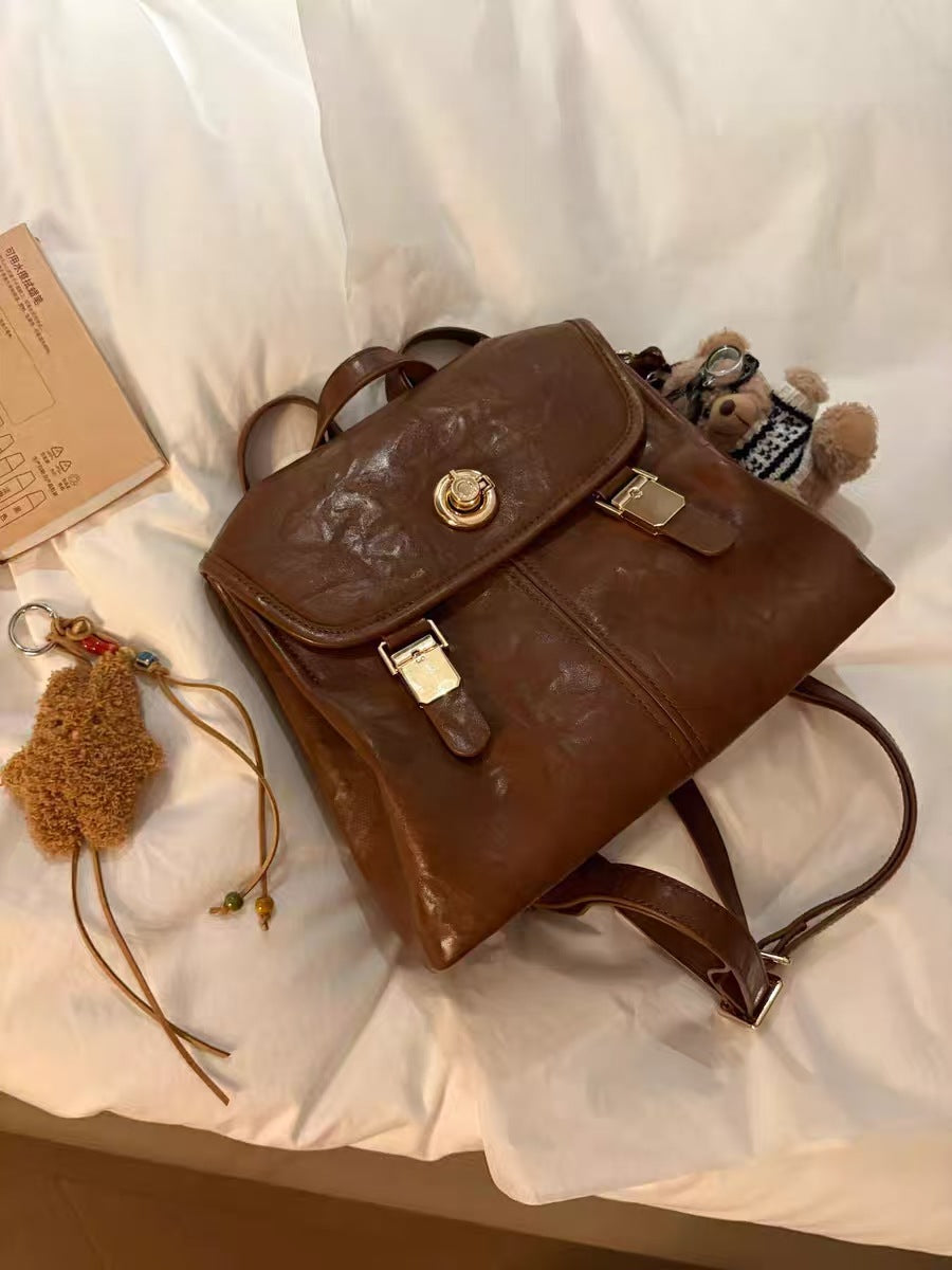 Classy Women's Twilight Gold Retro Brown Bags