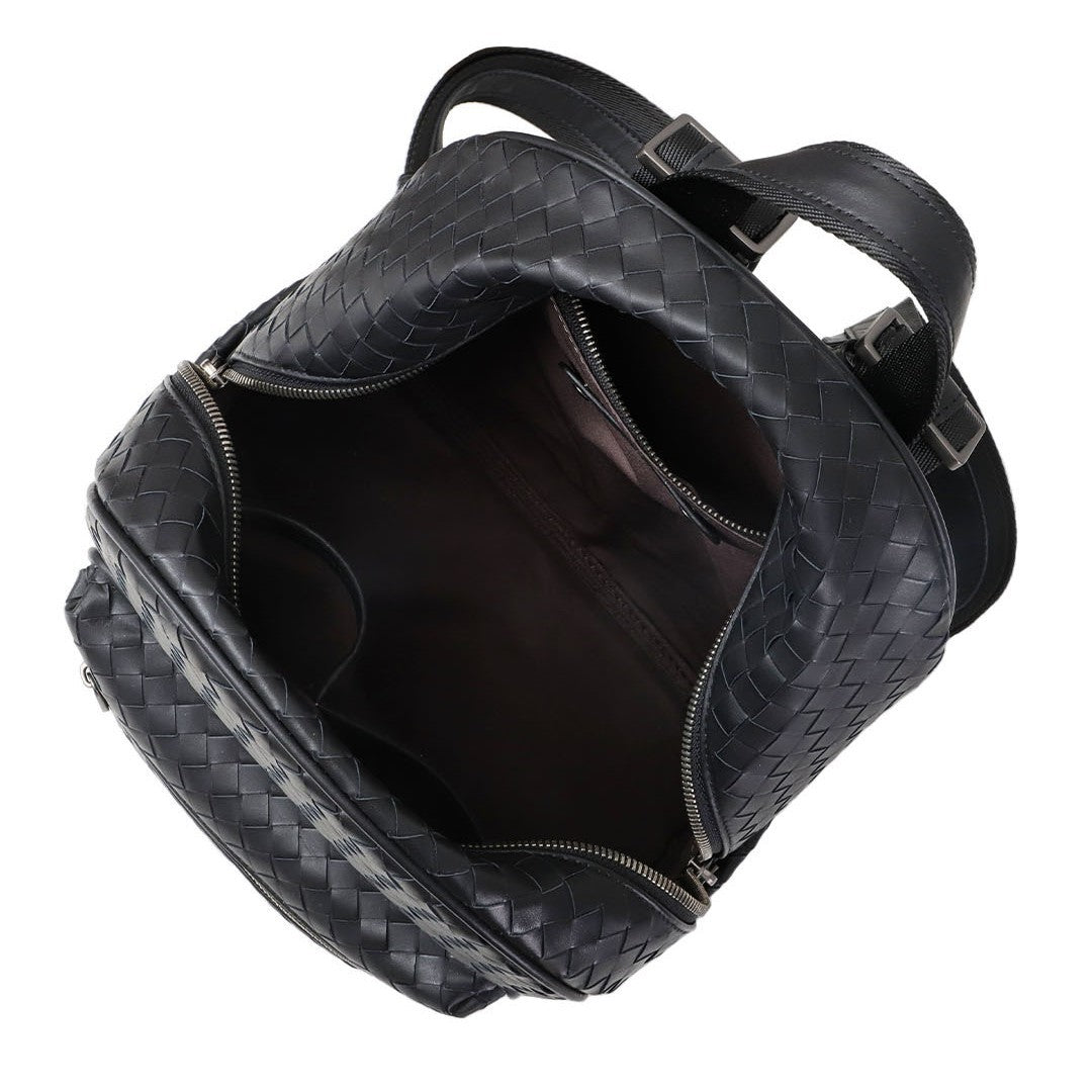 Women's & Men's & First Layer Cowhide Hand-woven Backpacks