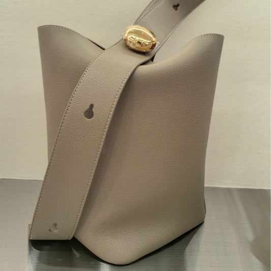 Classic Fortune Imported Cowhide Pattern Gold Crossbody Bags