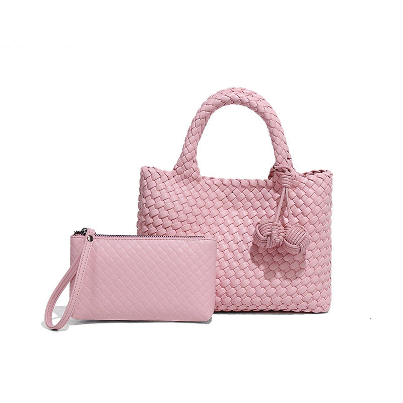 Women's Vintage Weave Vegetable Basket Fashionable Hand Bags