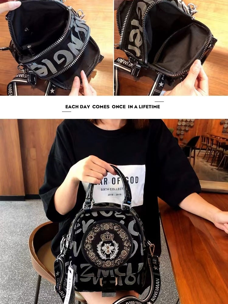 Women's Large Capacity Solid Color Fashion Simple Crossbody Bags
