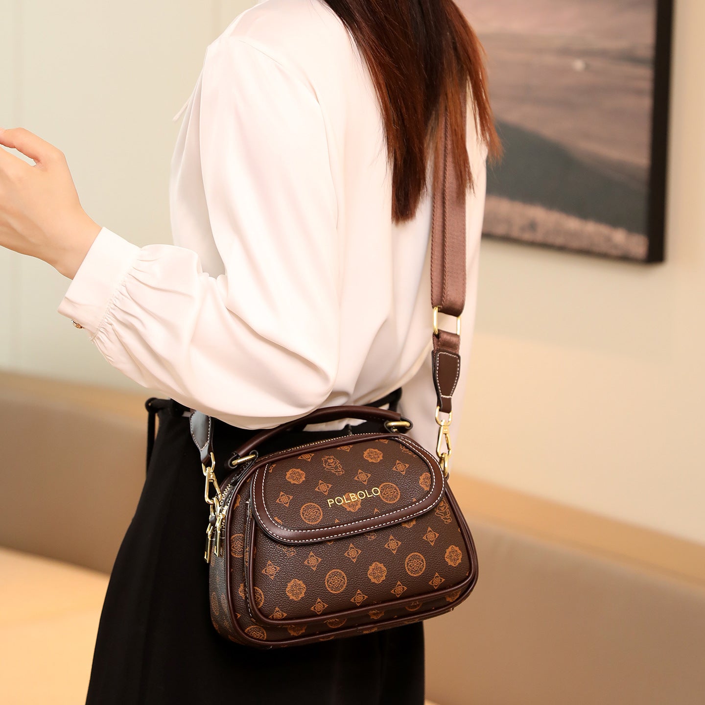 Women's Summer Fashion Portable Mom Style Handbags