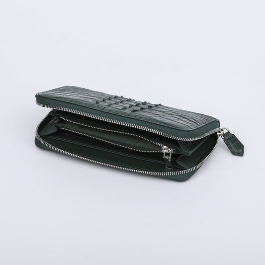 Women's Long Genuine Leather Fashion Trendy Clutch Handbags