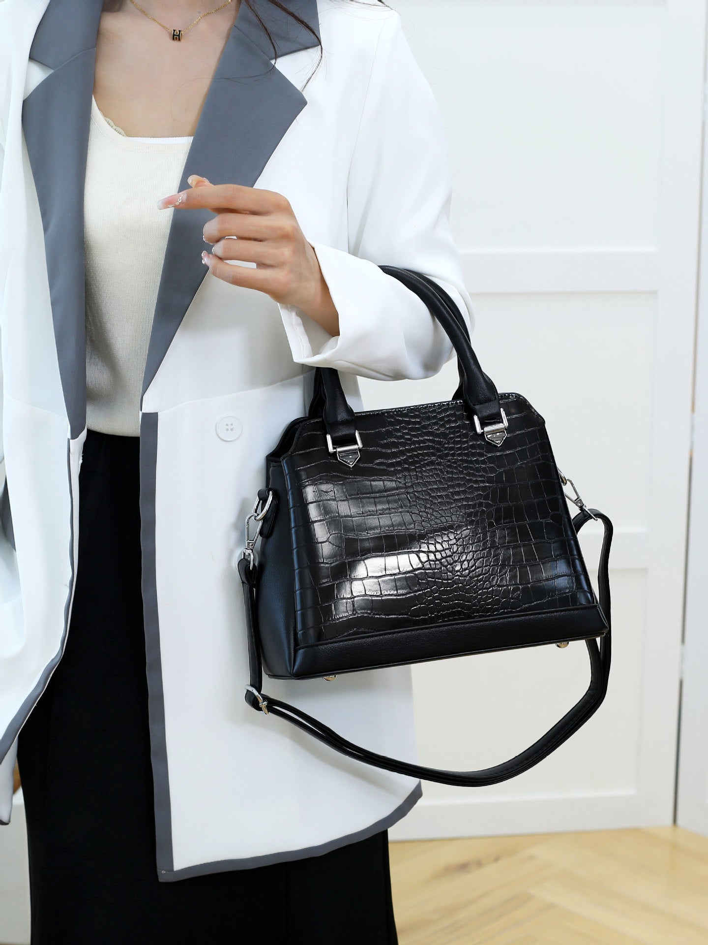 Pattern Lady Fashion Elegant Large Capacity Bags