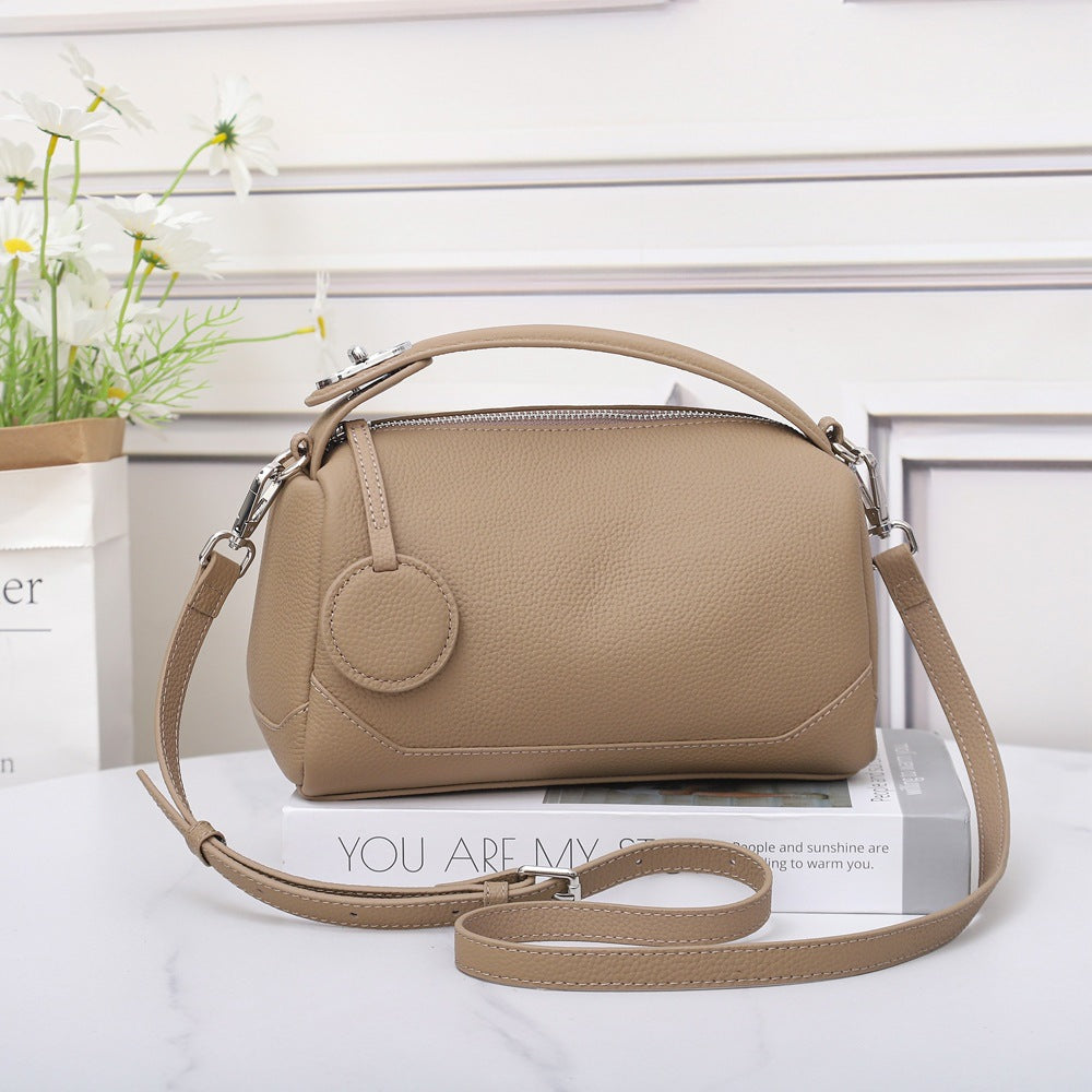 Women's First Layer Cowhide Fashion Genuine Leather Bags