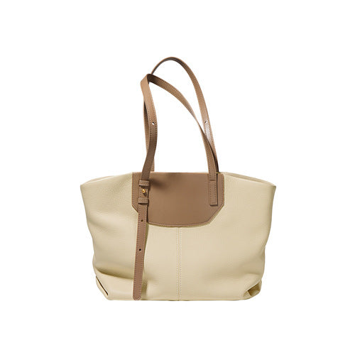 Women's Large Capacity Genuine Leather Portable Underarm Shoulder Bags