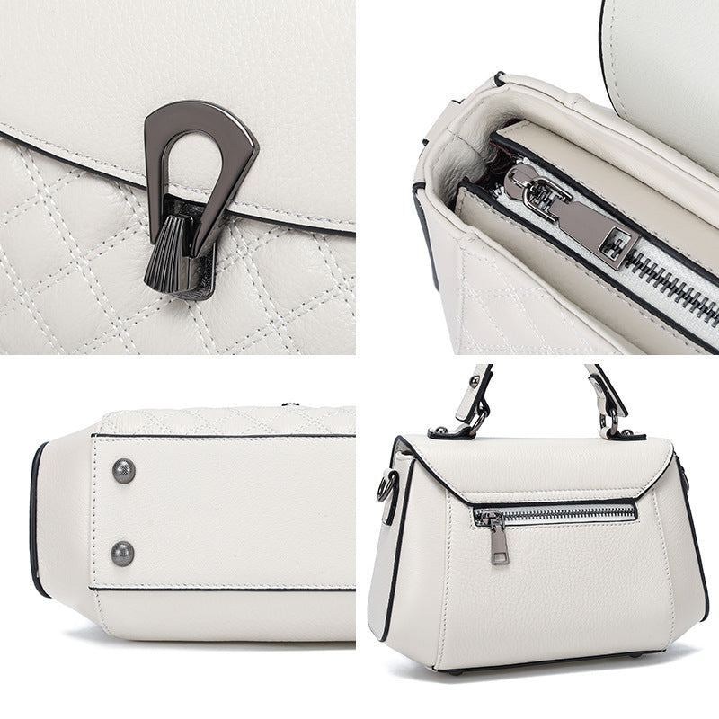Women's Leather Niche First Layer Cowhide Affordable Crossbody Bags
