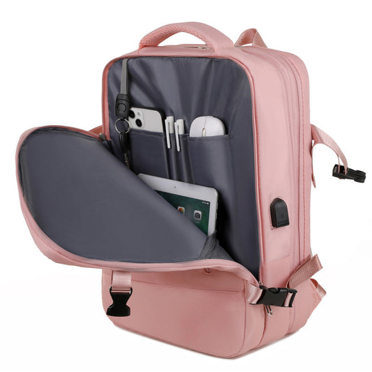 Women's Large Capacity Multifunctional Short Business Trip Backpacks