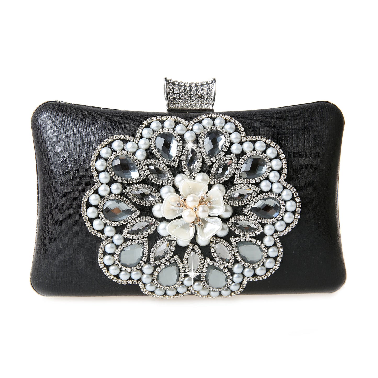 Fashion Delicate Rhinestone Banquet Imitation Pearl Evening Bags