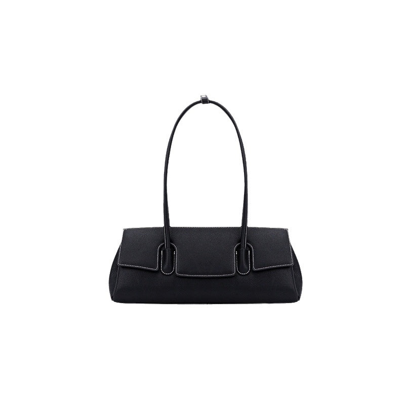 Women's Light Luxury Commuter Genuine Leather Underarm Shoulder Bags