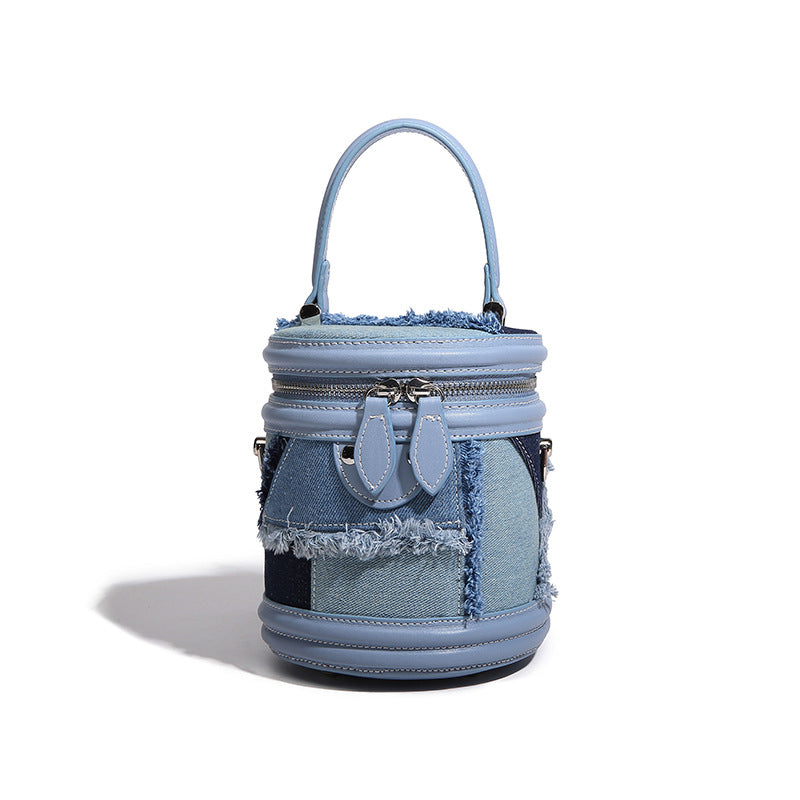 Innovative Fashion Stitching Western Style Pop Shoulder Bags