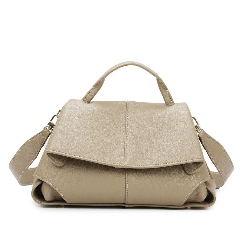 Women's Niche Smiling Fashionable High-grade Versatile Soft Handbags