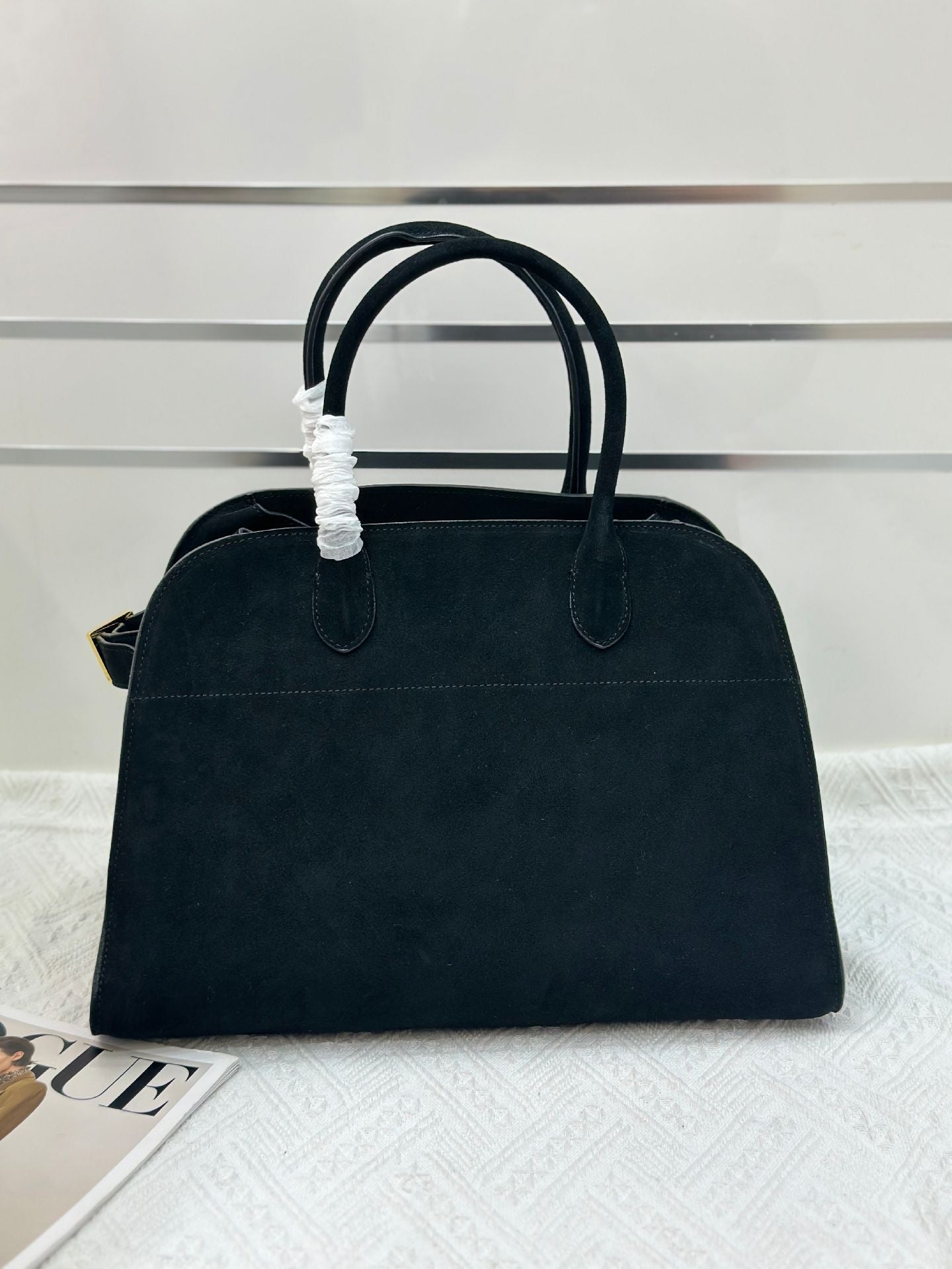 Attractive Popular Suede Commuter Computer Hand-held Handbags