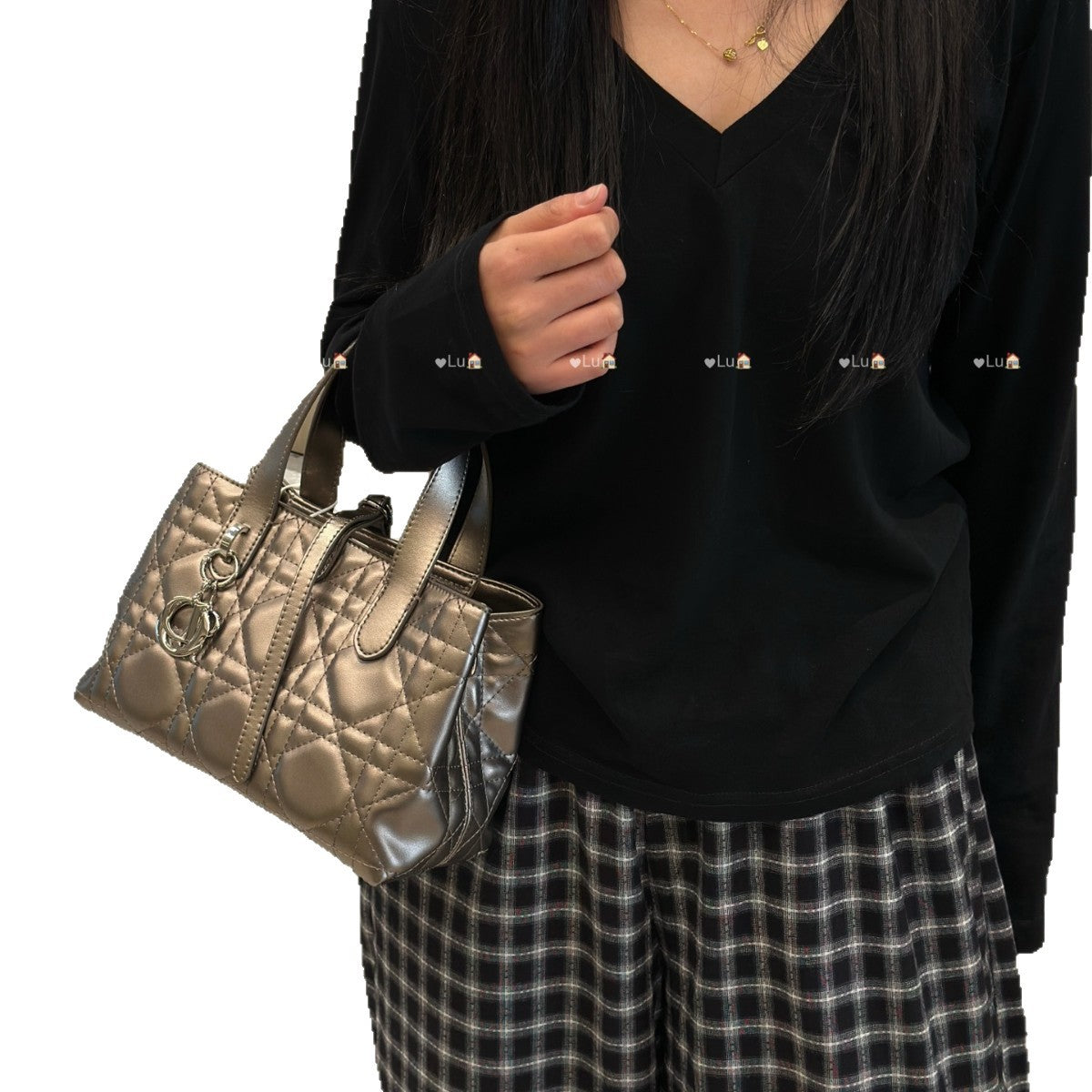 Slouchy Casual Women's Korean Diamond Underarm Shoulder Bags