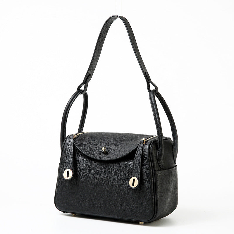 Women's Layer Cowhide Original Single Lindy Genuine Shoulder Bags