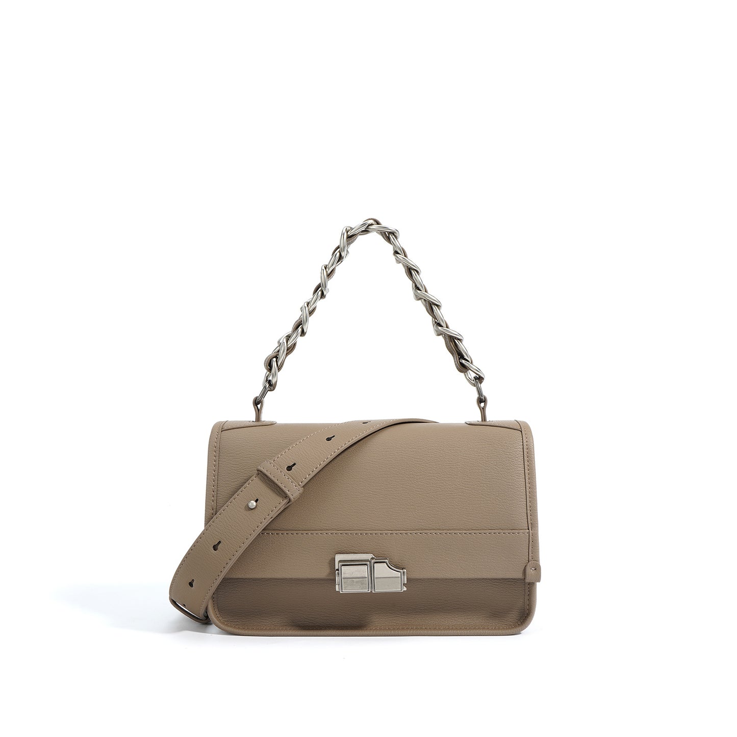Genuine Leather Early Spring Commuter Design Crossbody Bags