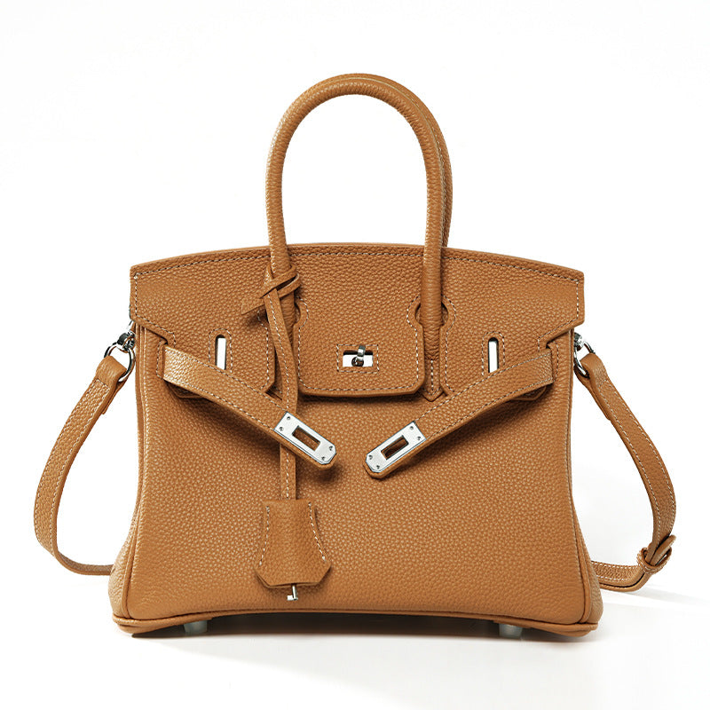 Women's Leather Kelly Genuine Large Capacity Niche Handbags